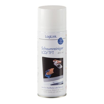 Logilink , RP0012 , Foam Cleaner for LCD / TFT screens , 400 ml