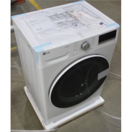 SALE OUT. LG Washing Machine with Dryer F2DV5S8S0 Energy efficiency class C, Front loading, Washing capacity 8.5 kg, 1200 RPM, Depth 47.5 cm, Width 60 cm, Display, LED, Drying system, Drying capacity 5 kg, Steam function, Direct drive, White, DAMAGED PACK
