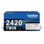 Brother TN2420 , TWIN-pack toner , Black