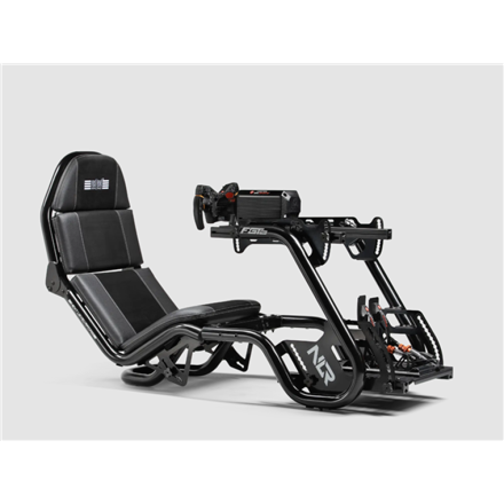 Next Level Racing , Steel , Racing Simulator Cockpit , F-GT Pro Formula and GT Black Edition , Black