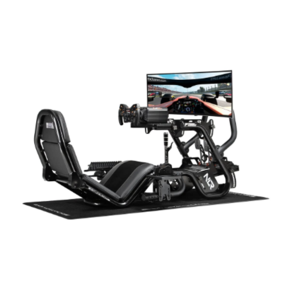 Next Level Racing , Steel , Racing Simulator Cockpit , F-GT Pro Formula and GT Grey Edition , Grey