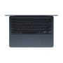 Apple MacBook , Air , Midnight , 13 , 2560 x 1664 pixels , Apple M4 , 16 GB , Solid-state drive capacity 512 GB , Apple M4 chip 10-core CPU/10-core GPU , macOS , 802.11ax , Bluetooth version 5.0 , Keyboard language Swedish , Keyboard backlit , Warranty 12