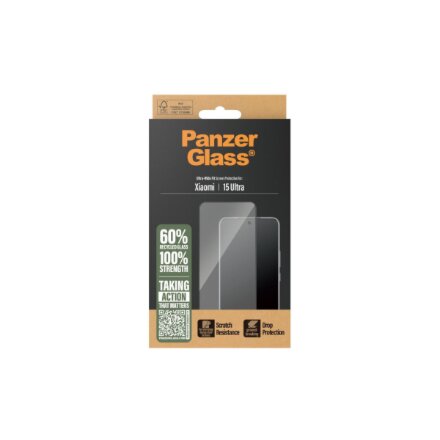 PanzerGlass Screen protector , Xiaomi , 15 Ultra , Glass , Transparent , Ultra-Wide Fit