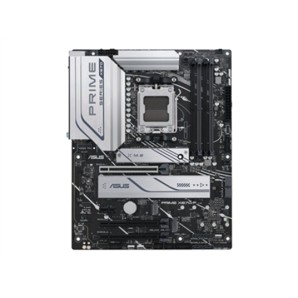 Asus , PRIME X670-P , Processor family AMD , Processor socket AM5 , DDR5 DIMM , Memory slots 4 , Supported hard disk drive interfaces SATA, M.2 , Number of SATA connectors 6 , Chipset AMD X670 , ATX