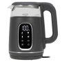 Adler Kettle with LED Display , AD 1305 , Electric , 2200 W , 1.7 L , Plastic , 360° rotational base , Grey