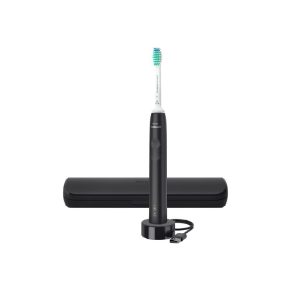 Philips Electric Toothbrush HX3673/14 Sonicare 3100 Sonic Rechargeable For adults Number of brush heads included 1 Black Number of teeth brushing modes 1 Sonic technology