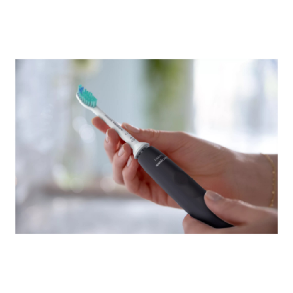 Philips Electric Toothbrush HX3673/14 Sonicare 3100 Sonic Rechargeable For adults Number of brush heads included 1 Black Number of teeth brushing modes 1 Sonic technology