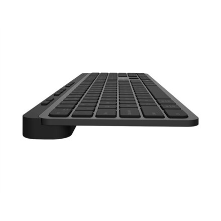 Natec Keyboard, Medusa, US Layout, X- Scissors Slim, Wireless, Black , Natec