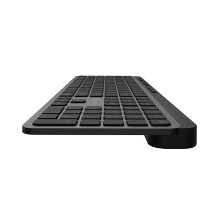 Natec Keyboard, Medusa, US Layout, X- Scissors Slim, Wireless, Black , Natec