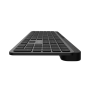 Natec Keyboard, Medusa, US Layout, X- Scissors Slim, Wireless, Black , Natec