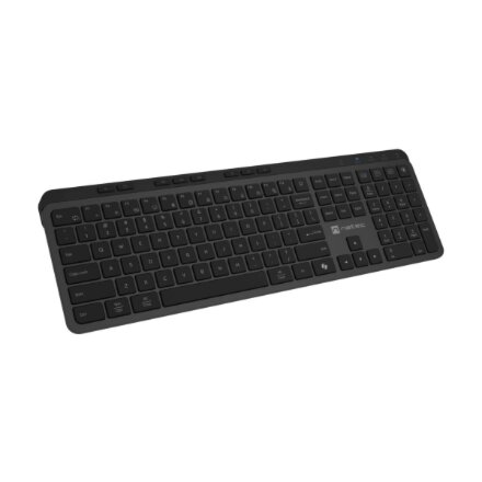 Natec Keyboard, Medusa, US Layout, X- Scissors Slim, Wireless, Black , Natec