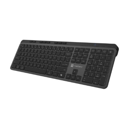 Natec Keyboard, Medusa, US Layout, X- Scissors Slim, Wireless, Black , Natec