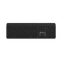 Natec Keyboard, Medusa, US Layout, X- Scissors Slim, Wireless, Black , Natec