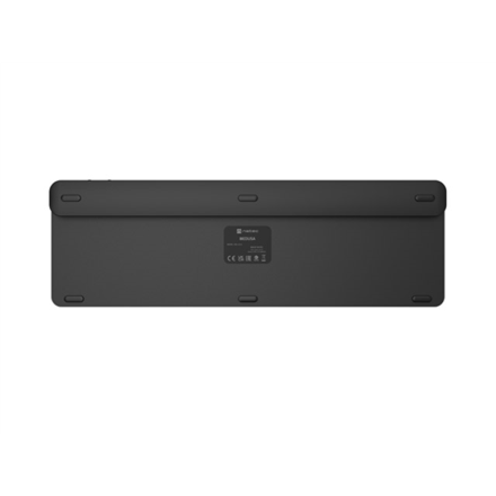 Natec Keyboard, Medusa, US Layout, X- Scissors Slim, Wireless, Black , Natec