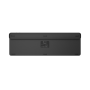 Natec Keyboard, Medusa, US Layout, X- Scissors Slim, Wireless, Black , Natec