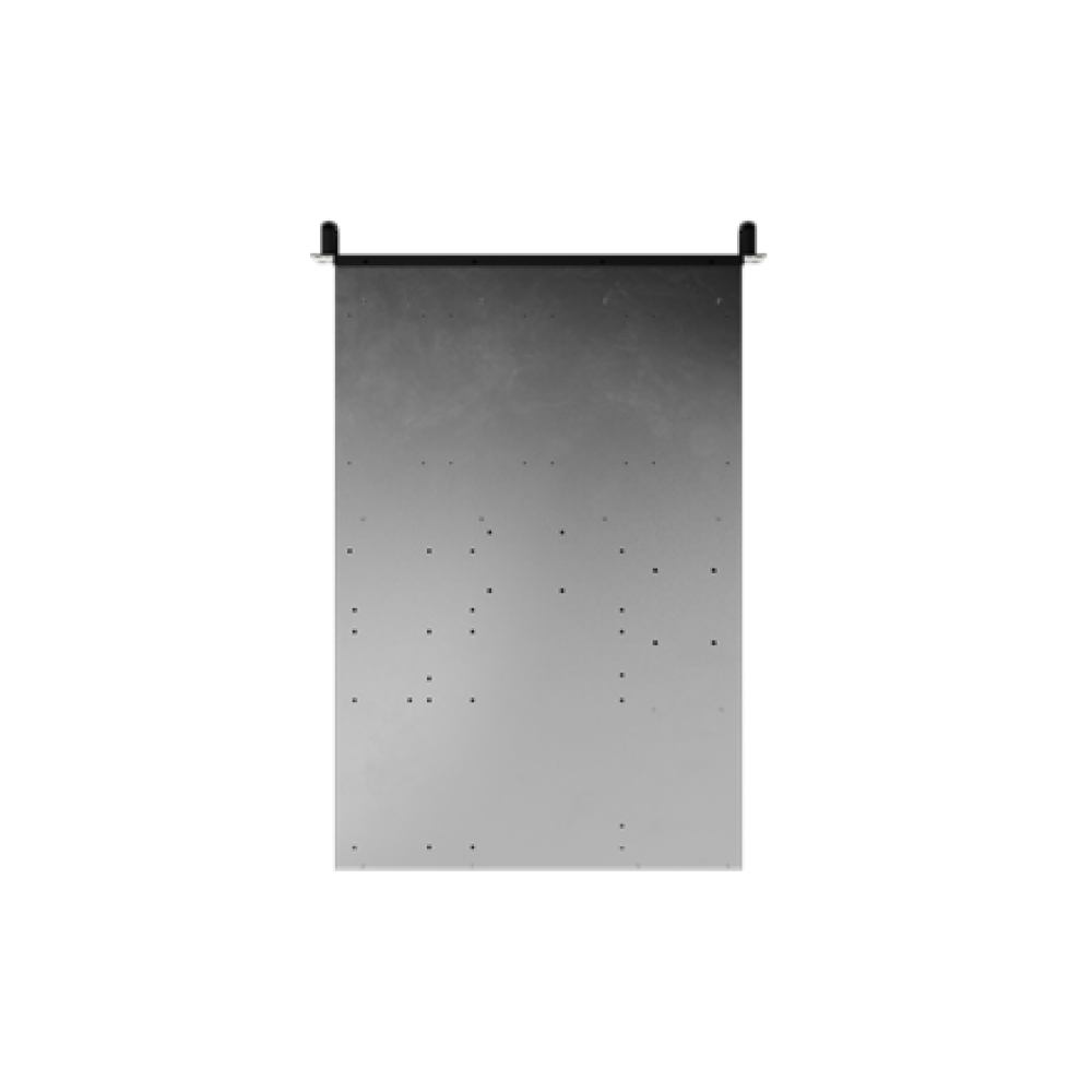 Lanberg Rackmount server chassis E-ATX 650/12 19/1U , SC01-6501-12B , Black