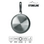 Stoneline , 6587 , Pan , Frying , Diameter 28 cm , Suitable for induction hob , Fixed handle , Anthracite