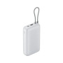 Xiaomi Power Bank 20000mAh (Integrated Cable) , 20000 mAh , Light Gray