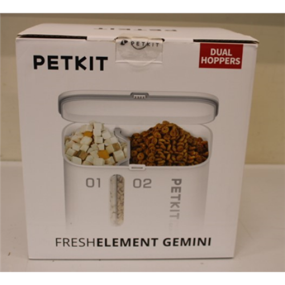 SALE OUT. PETKIT Fresh Element Gemini , Capacity 5 L , White , UNPACKED, USED, DIRTY