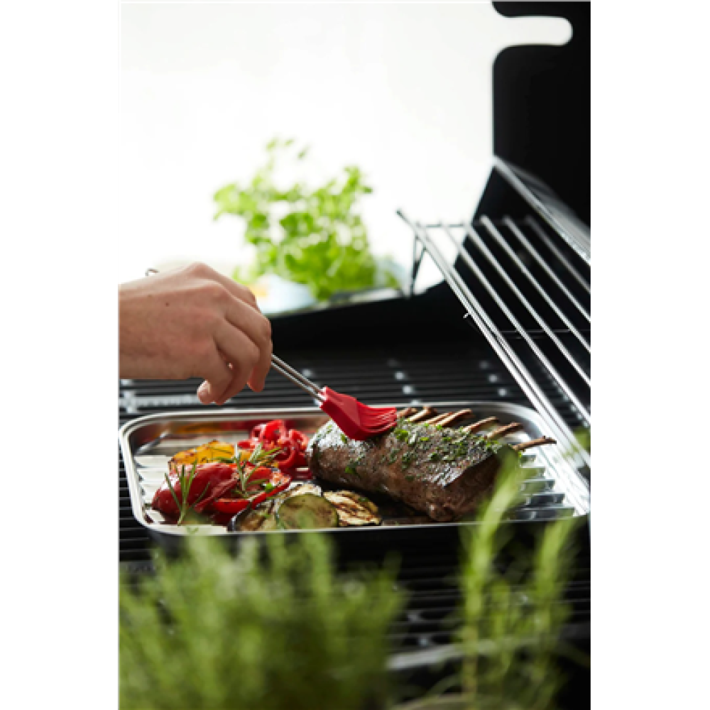 Barbecook , Reusable stainless steel grill pan, 34.5 x 24 x 3 cm , BC-ACC-7079