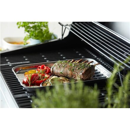 Barbecook , Reusable stainless steel grill pan, 34.5 x 24 x 3 cm , BC-ACC-7079