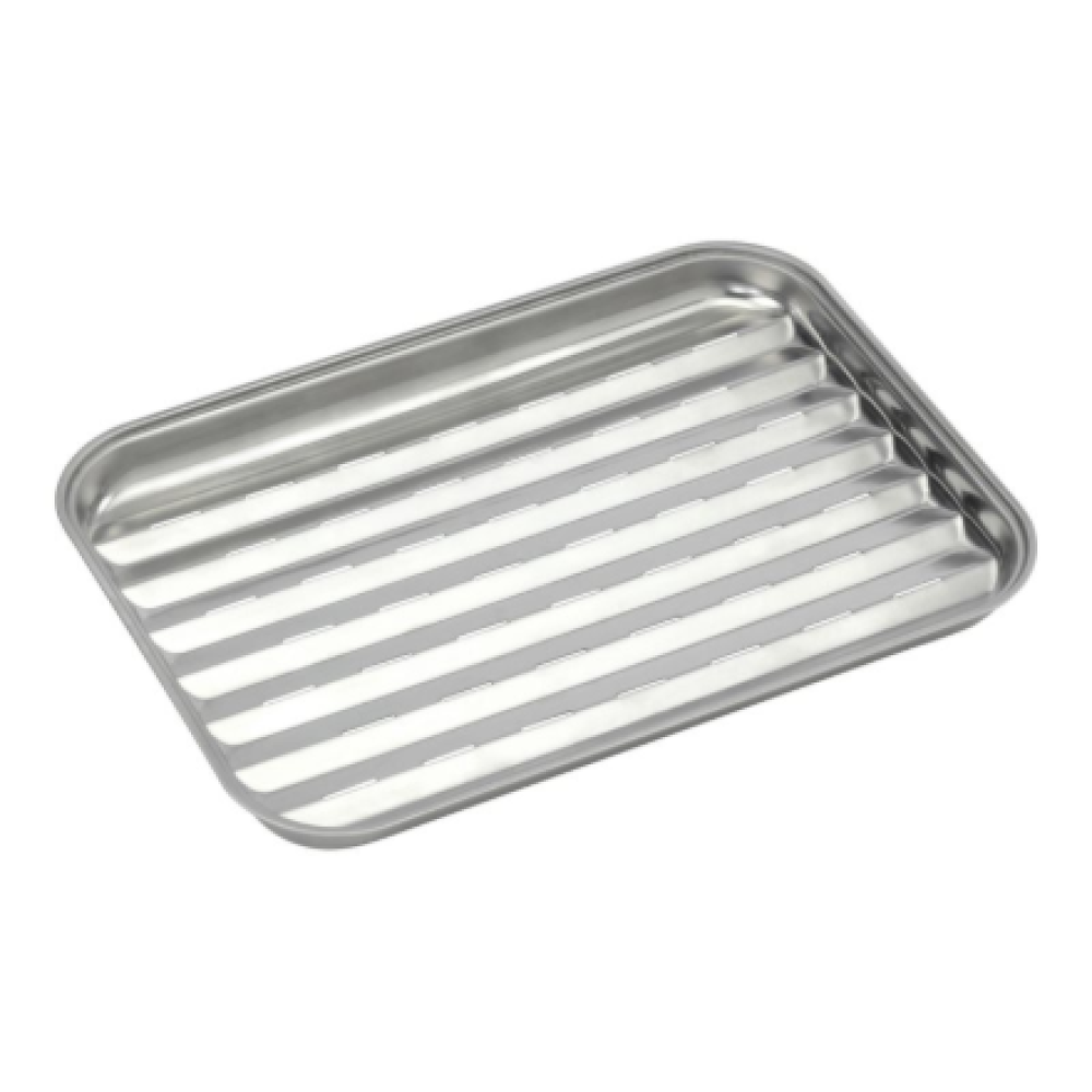 Barbecook , Reusable stainless steel grill pan, 34.5 x 24 x 3 cm , BC-ACC-7079