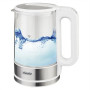 Mesko , Kettle , MS 1301w , Electric , 1850 W , 1.7 L , Glass , 360° rotational base , White