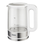 Mesko , Kettle , MS 1301w , Electric , 1850 W , 1.7 L , Glass/Stainless steel , 360° rotational base , White
