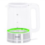 Mesko , Kettle , MS 1301w , Electric , 1850 W , 1.7 L , Glass , 360° rotational base , White