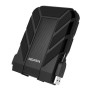 HD710P , 2000 GB , 2.5 , USB 3.1 (backward compatible with USB 2.0) , Black , HD710 Pro dust and water proof ratings apply only when the USB port cover is firmly closed.Plastic/Anti-shock Silicone
