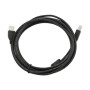 USB 2.0 A-plug B-plug 3 m (10 ft) cable with ferrite core , Cablexpert