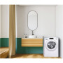 Candy , Washing Machine with Dryer , CSWS 485TWME/1-S , Energy efficiency class A , Front loading , Washing capacity 8 kg , 1400 RPM , Depth 53 cm , Width 60 cm , Display , LCD , Drying system , Drying capacity 5 kg , Steam function , Near Field Communica