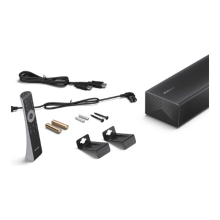 Sharp 2.0 Dolby Atmos/DTS Virtual:X Soundbar , HT-SB304 , 180 W , Bluetooth , Wireless connection , Black