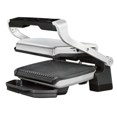 TEFAL , OptiGrill Initial , GC706D , Contact grill , 2000 W , Black/Stainless steel