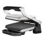 TEFAL , OptiGrill Initial , GC706D , Contact grill , 2000 W , Black/Stainless steel