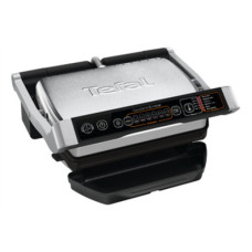 TEFAL , OptiGrill Initial , GC706D , Contact grill , 2000 W , Black/Stainless steel
