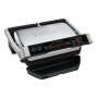 TEFAL , OptiGrill Initial , GC706D , Contact grill , 2000 W , Black/Stainless steel