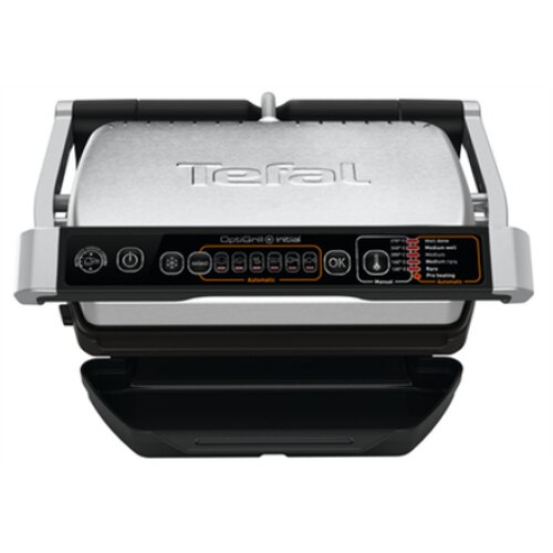 TEFAL , OptiGrill Initial , GC706D , Contact grill , 2000 W , Black/Stainless steel