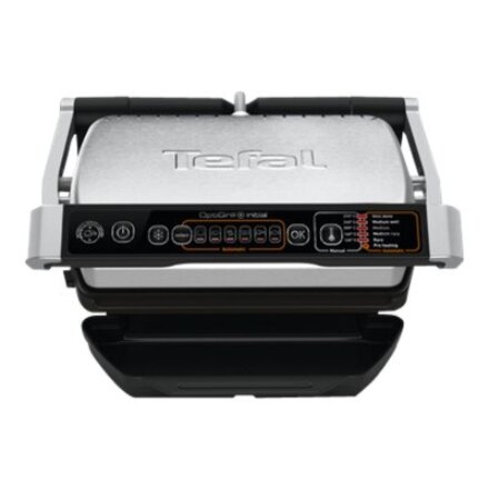 TEFAL , OptiGrill Initial , GC706D , Contact grill , 2000 W , Black/Stainless steel
