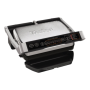 TEFAL , OptiGrill Initial , GC706D , Contact grill , 2000 W , Black/Stainless steel