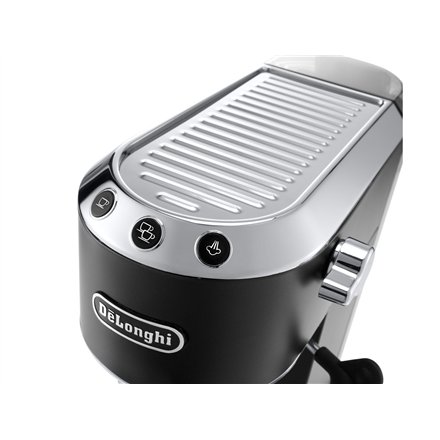 Delonghi , Dedica Pump Espresso , EC685.BK , Pump pressure 15 bar , Built-in milk frother , Semi-automatic , 1300 W , Black/Stainless Steel