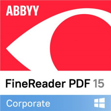 FineReader PDF 15 Corporate , Single User License (ESD) , 1 year(s) , 1 user(s)