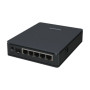 MikroTik , RouterOS L4 International version , hAP ax S , 802.11ax , 10/100/1000 Mbit/s , Mesh Support No , MU-MiMO No , No mobile broadband