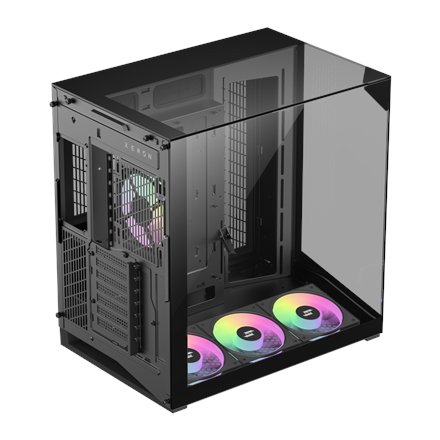 Gamemax Case , NEX C56 VC BK , ATX