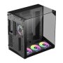 Gamemax Case , NEX C56 VC BK , ATX
