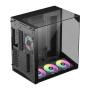 Gamemax Case , NEX C56 VC BK , ATX