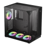 Gamemax Case , NEX C56 VC BK , ATX