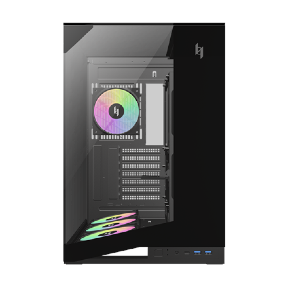 Gamemax Case , NEX C56 VC BK , ATX