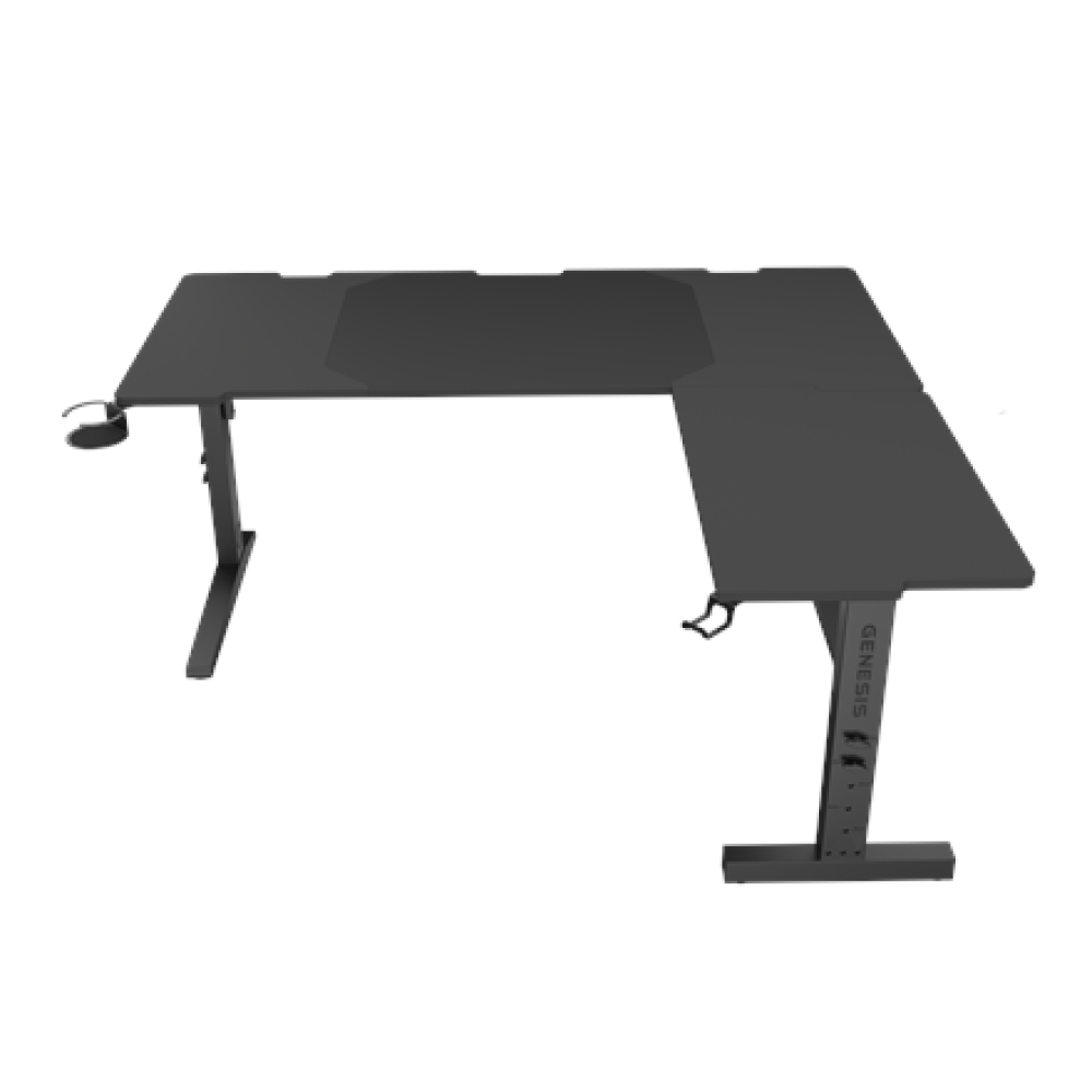 Genesis Gaming Desk , Holm 160 Modular Corner , Black/Anthracite