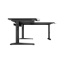 Genesis Gaming Desk , Holm 160 Modular Corner , Black/Anthracite